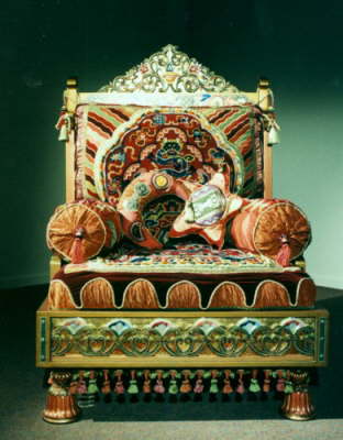 Imports Tibetan Throne